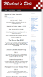 Mobile Screenshot of michaelsdelicheshire.com